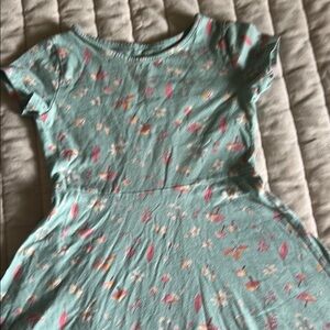 Jumping Beans Green Flutter Sleeve Sundress